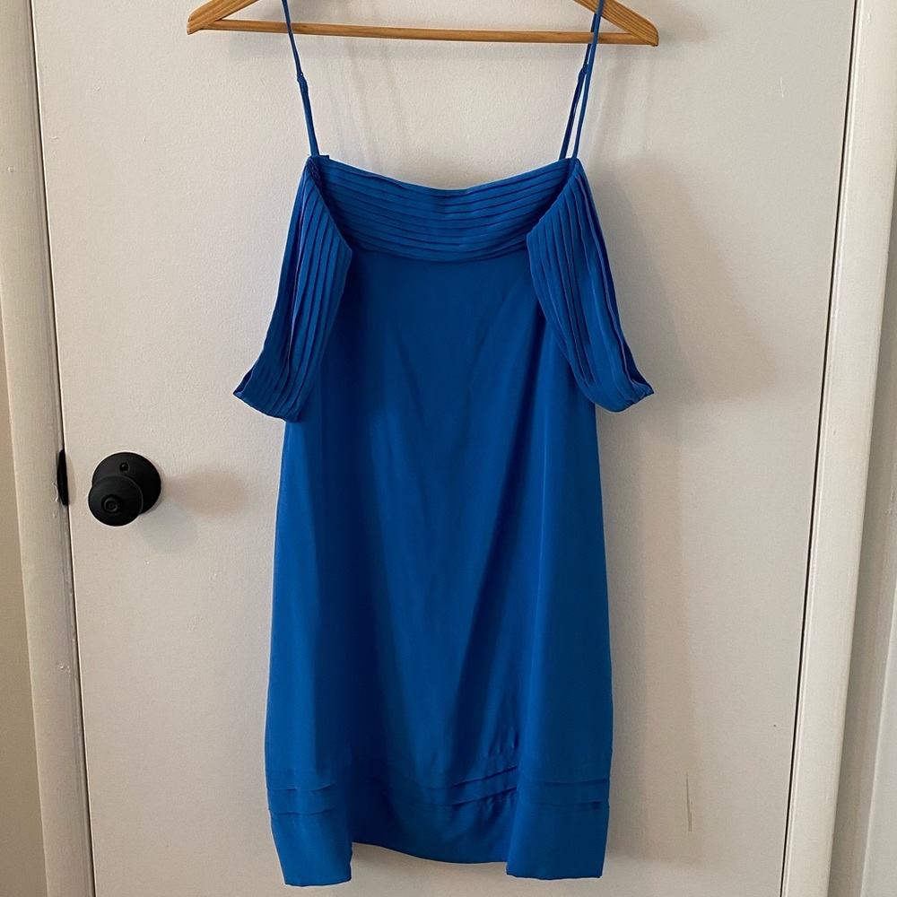 BCBG Max Azria Off the Shoulder Dress